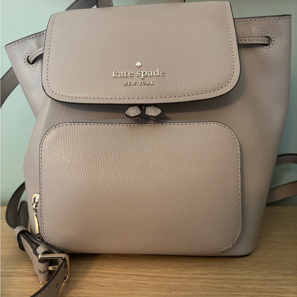 NWOT  Kate Spade Greige Backpack